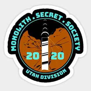 MONOLITH SECRET SOCIETY Sticker